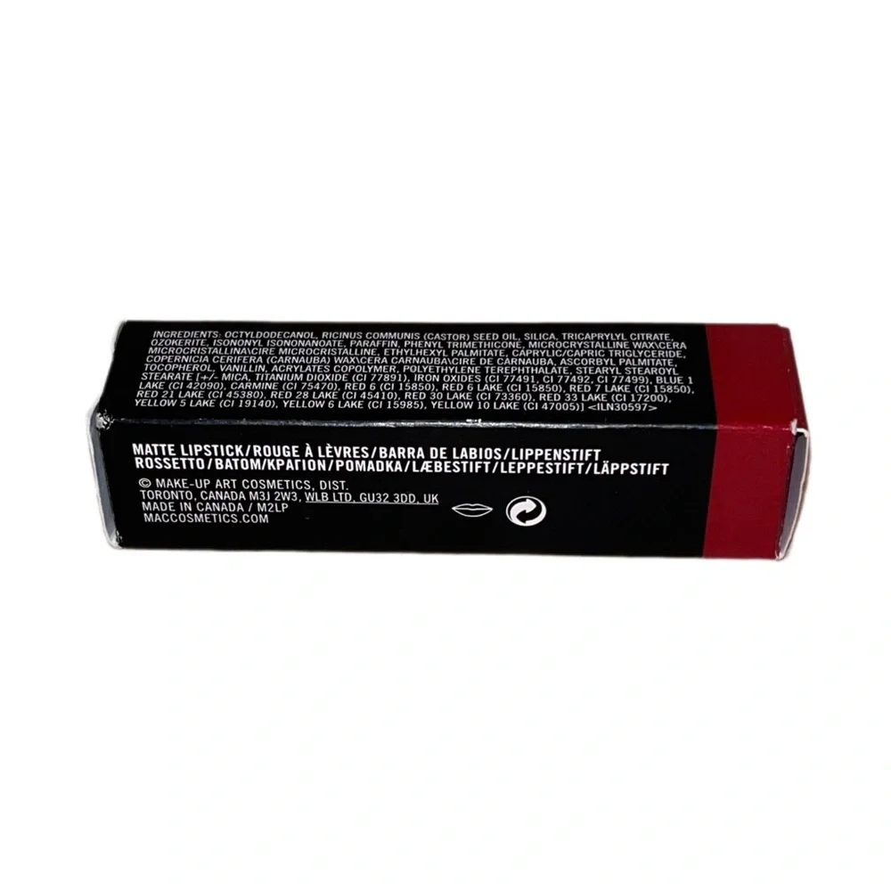 MAC • Matte Lipstick • Color: CHILI - Picture 5 of 7